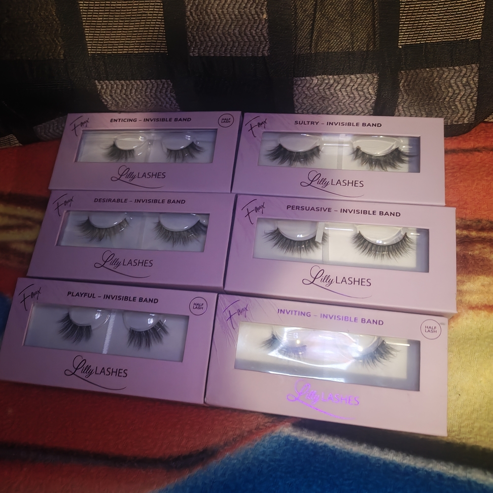 Lilly Lashes Mixed Styles 6-Pack - Black
